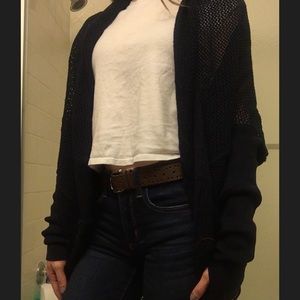 Navy Cardigan